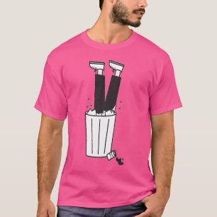 Camiseta Caixa de mergulho engraçado