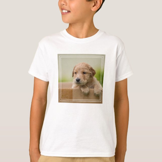 Camiseta Caixa de Ouro do Retriever (Frente)