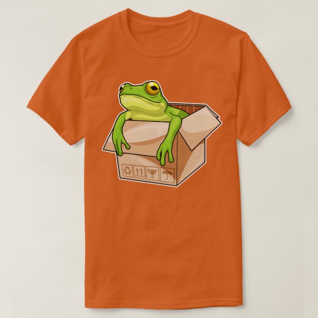 Camiseta Caixa de Sapo (Frente do Design)