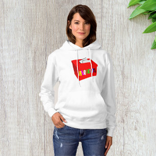 Camiseta Caixa de Solicitação Womens Hoodie