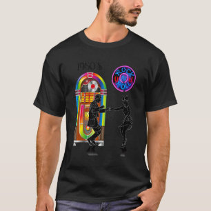 Camiseta Caixa de Som Vintage de Rock And Roll 1