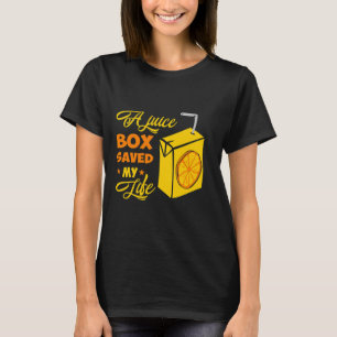 Camiseta Caixa de suco de presente de conscientização sobre