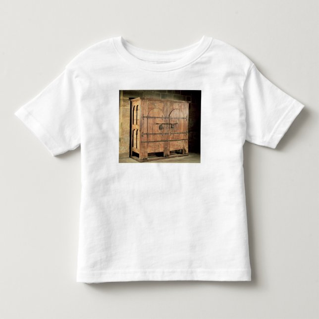 Camiseta Caixa do carvalho de gavetas (Frente)