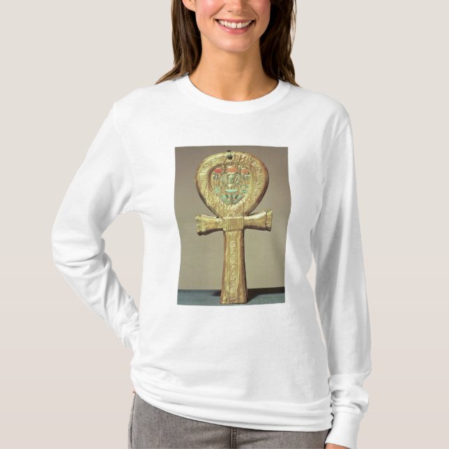 Camiseta Caixa do espelho sob a forma de um ankh (Frente)