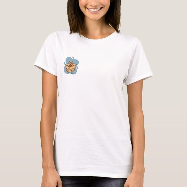 Camiseta Caixa Feliz Pequena (Frente)