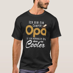 Camiseta Caixa Ich Ein Camper Opa Com Opa Normal Aber Viel