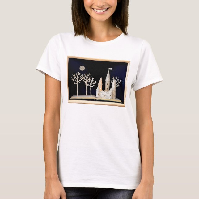 Camiseta Caixa leve 2013 do castelo (Frente)