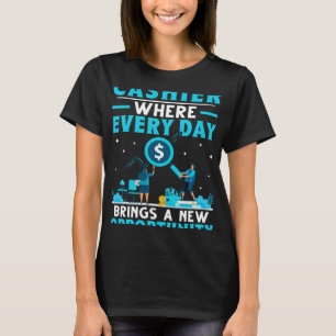 Camiseta Caixa Onde Todos Os Dias Traz Uma Nova Oportunidad