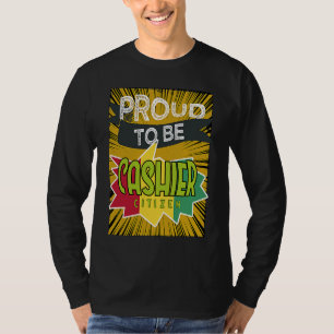 Camiseta Caixa orgulhoso cidadão Profissão carreira trabalh