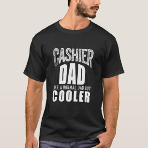 Camiseta Caixa Para Pai Pai Vendedor Trabalho Operador Caix