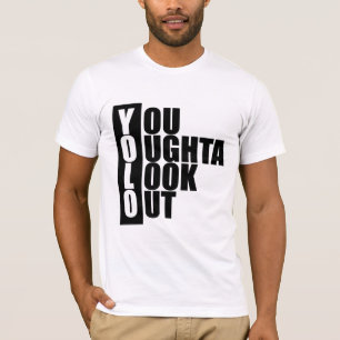 Camiseta Caixa vertical YOLO