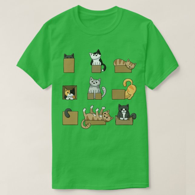 Camiseta Caixas pequenas (Frente do Design)