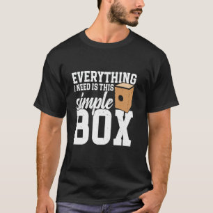 Camiseta Cajón Drum peruano Cajón Simple Box Drummer Cajón
