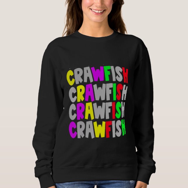 Camiseta Cajun Crawfish Comida Crawfish Lagosta Lagoa (Frente)