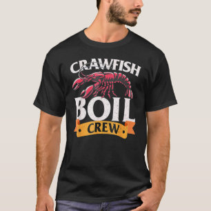 Camiseta Cajun Crawfish Festa Crawfish Tripulação Sul M