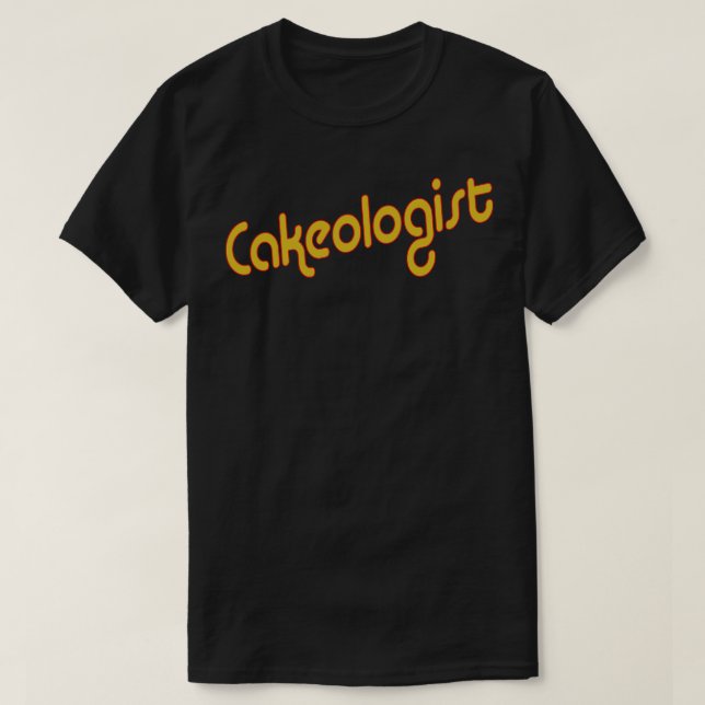 Camiseta Cakeologista (Frente do Design)