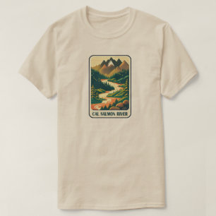 Camiseta Cal Salmon River California Colors