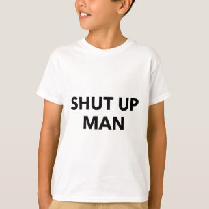 Camiseta Cala a Boca Homem Diz Joe Biden a Donald Trump
