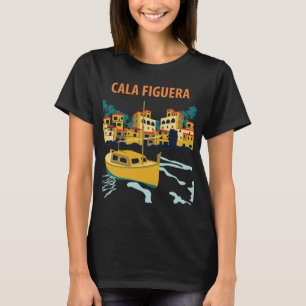 Camiseta Cala Figuera Porto de Maiorca Viagem