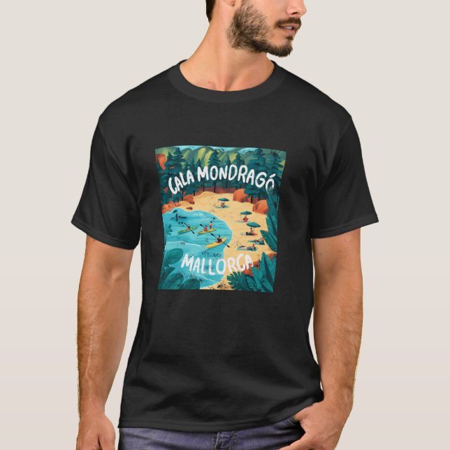 Camiseta Cala Mondragó Mallorca (Frente)