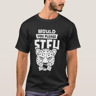 Camiseta Cala-te Africano - Grande Felino Guepardo Por Favo