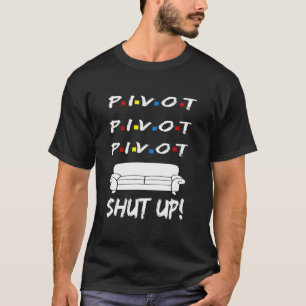 Camiseta Cala-Te! Cala-Te! Gráfico Legal Engraçado da Tv