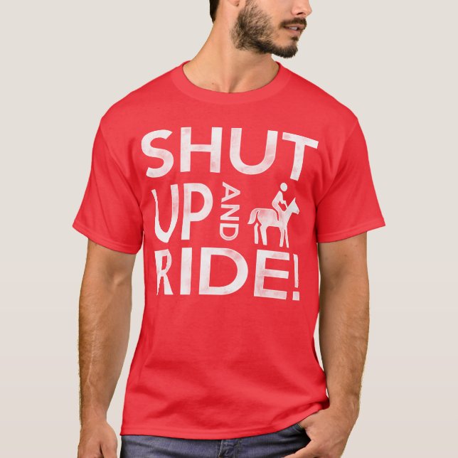 Camiseta Cala-Te E Monta Os teus amigos. (Frente)