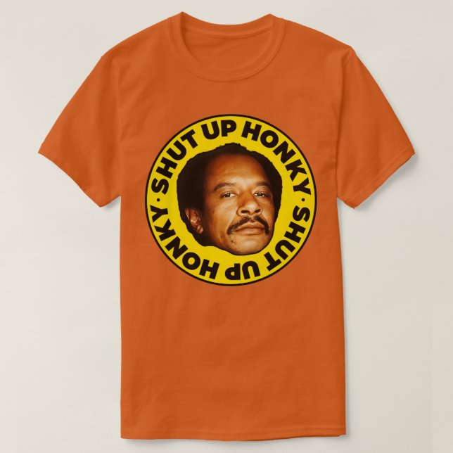 Camiseta CALA-TE, HONKY George Jefferson (Frente do Design)