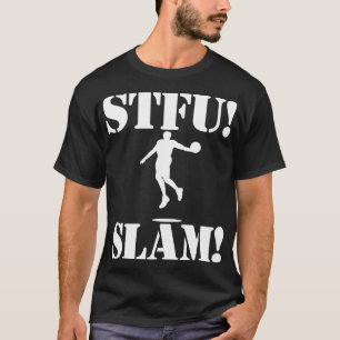 Camiseta cala-te, merda de basquete stfu 1