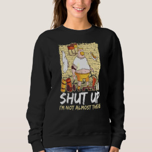 Camiseta Cala-Te Não Estou Quase Lá Na Formação De Gym