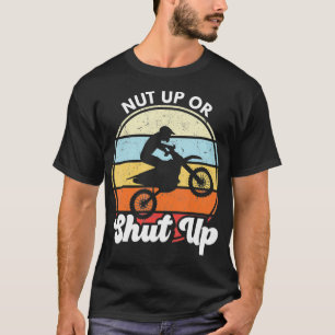Camiseta Cala-Te Ou Cala-Te, Engraçada, Camarada De Bicicle