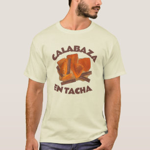 Camiseta Calabaza en Tacha Mexicano Deserto de Pumpkin