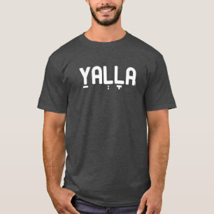 Camiseta Calão hebreu engraçado de YALLA legal