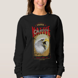 Camiseta Calapooya Espírito de Águia Nativo Americano Vinta