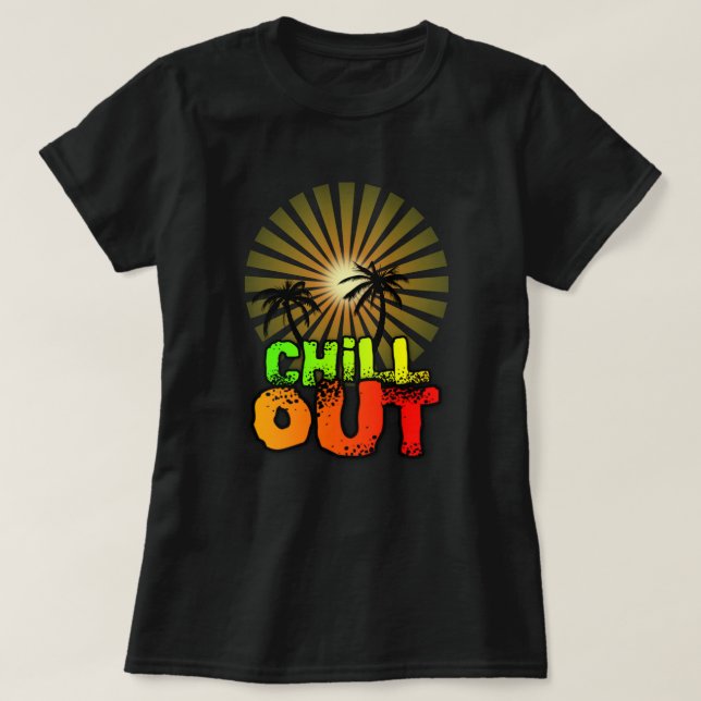 Camiseta Calar a Jamaica (Frente do Design)