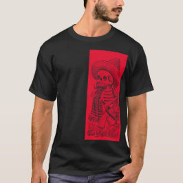 Camiseta Calavera em Vermelho