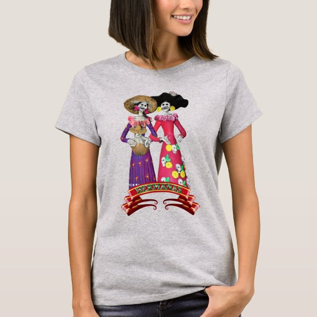 Camiseta Calavera Hermanas (Frente)