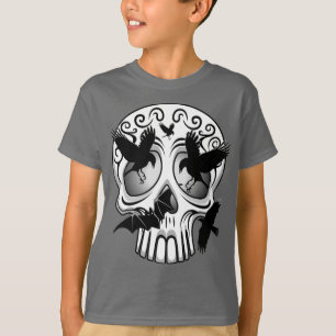 Camiseta Calaveras Decorativas do Halloween
