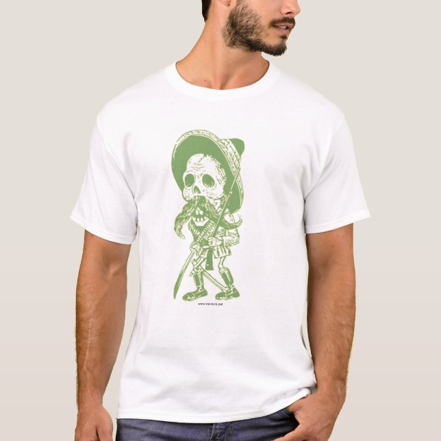 Camiseta Calaveras greem (Frente)