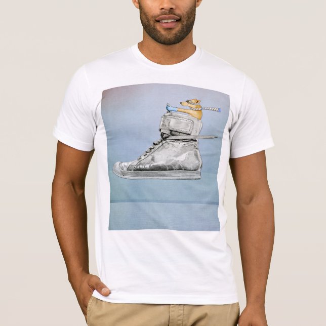 Camiseta Calçado de Condução de Cães (Frente)