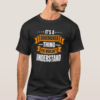 Camiseta Calçado De Cordwainer De Sapateiro Cobbler
