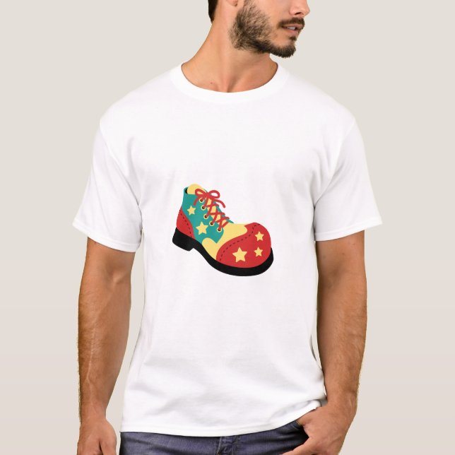 Camiseta Calçado de Palhaço (Frente)