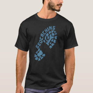 Camiseta Calçado de Pegada Geocaching