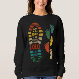 Camiseta Calçado Mens Lolo Lolo Com Pequenas Pegadas
