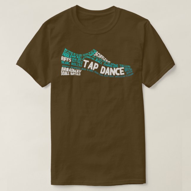 Camiseta Calçado Tap Dance (Frente do Design)