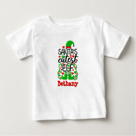 Camiseta Calçados de chapéus Elf de Papais noeis de Nome Ve
