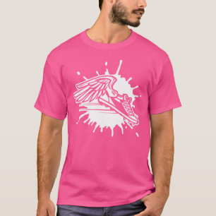 Camiseta Calçados De Clube Em Execução Com Equipe De Rastre