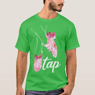 Camiseta Calçados de dança de torneira
