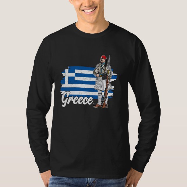 Camiseta Calçados gregos de evzon (Frente)