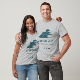 Camiseta Calçados Teais